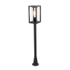 Lampadaire d'extérieur industriel noir 100 cm IP44 - Charlois