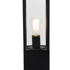 Lampadaire d'extérieur intelligent noir 80 cm avec Wifi ST64 - Charlois