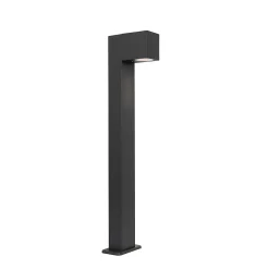 Lampadaire d'extérieur intelligent anthracite 65 cm IP44 avec WiFi GU10 - Baleno