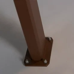 Lampadaire d'extérieur intelligent marron rouille 65 cm IP44 avec WiFi GU10 - Baleno