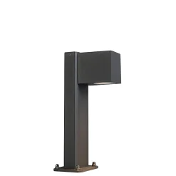 Lampadaire d'extérieur intelligent anthracite 30 cm IP44 avec WiFi GU10 - Baleno