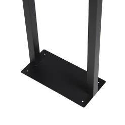 Lampadaire d'extérieur moderne noir - Rotterdam Balanco