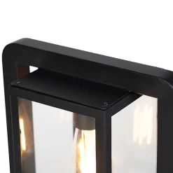 Lampadaire d'extérieur moderne noir - Rotterdam Balanco