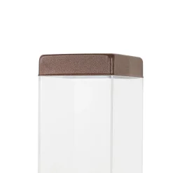 Lampadaire d'extérieur moderne brun rouille 80 cm - Malios