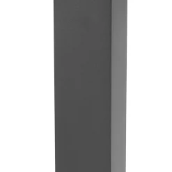 Lampadaire d'extérieur moderne gris foncé avec fumée 80 cm - Malios