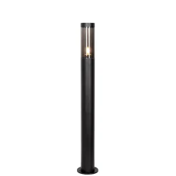 Lampadaire d'extérieur moderne noir 80 cm IP44 - Rox