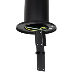 Lampadaire d'extérieur moderne noir 80 cm IP44 - Rox