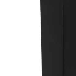 Lampadaire d'extérieur noir avec abat-jour blanc opale 70 cm - Danemark