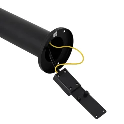 Lampadaire d'extérieur noir 80 cm AR70 orientable IP44 - Solo