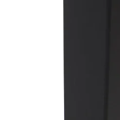 Lampadaire d'extérieur noir avec abat-jour blanc opale 50 cm - Denmark