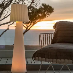 Lampadaire d'extérieur sans fil LADY RGB H110cm