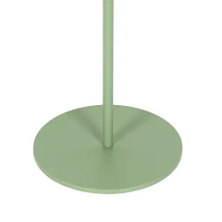 Lampadaire d'extérieur vert avec LED à intensité variable 3 niveaux sur énergie solaire - Ferre