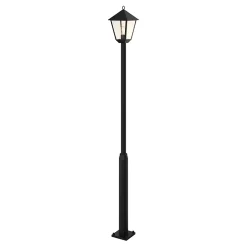Lampadaire Docker E27 25W IP44 GoodHome noir