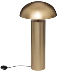 Lampadaire droit Champi en métal H97cm doré - Atmosphera