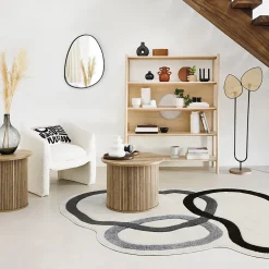 Lampadaire droit Olme en métal H143cm - Atmosphera