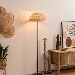 Lampadaire droit Rory en métal H150,5cm - Atmosphera