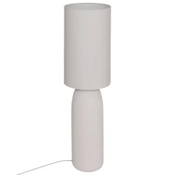 Lampadaire droit secteur Keyah gris H111cm - Atmosphera