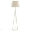 Lampadaire en Bois "Kona" 160cm Blanc