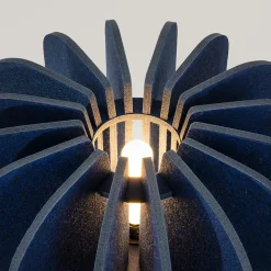 Lampadaire en feutre/acier 1 lampes 45x45x134cm Sollux