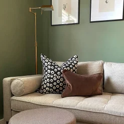 Lampadaire en laiton avec LED et variateur tactile - Notia