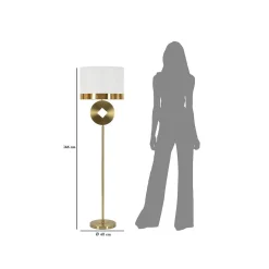 Lampadaire en Métal 