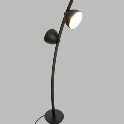 Lampadaire en métal noir Laka Atmosphera