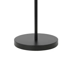 Lampadaire en métal noir mat LED intégrée 2500lm dimmable 35W ⌀30xH.181cm, Goodhome Songor
