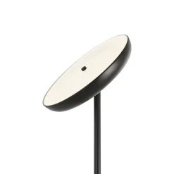 Lampadaire en métal noir mat LED intégrée 2500lm dimmable 35W ⌀30xH.181cm, Goodhome Songor