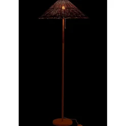 Lampadaire en Rotin 