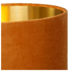 Lampadaire ESTERAD en verre avec 1xE27 - Jaune Ocre - Lucide