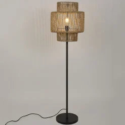 Lampadaire extérieur Cacun E27 15W IP44 jacinthe d'eau H.161 x Ø40 cm