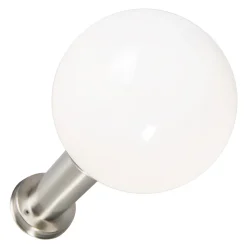 Lampadaire extérieur intelligent en acier inoxydable 50 cm avec Wifi A60 - Sfera