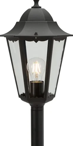 Lampadaire extérieur LED, 170 cm, 60 W Ampoule Non Incluse