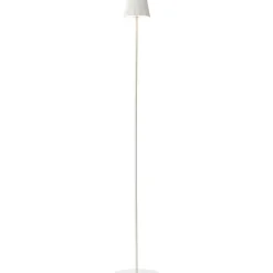 Lampadaire extérieur MACOBO blanc mat acier inoxydable/acrylique - LED intégrée 3,4W