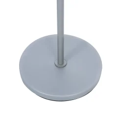 Lampadaire incandescent E27 gris mat