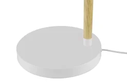 Lampadaire incandescent Mulanje GoodHome E14 blanc mat