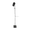 Lampadaire Industriel "Celeste" 142cm Noir & Argent