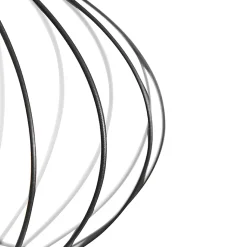 Lampadaire industriel noir 23 cm - Margarita