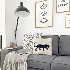 Lampadaire industriel noir réglable - Hobby