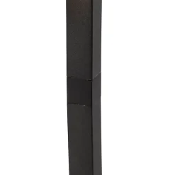 Lampadaire industriel noir 3 lumières - Big Cage