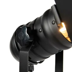 Lampadaire industriel noir inclinable - Movie