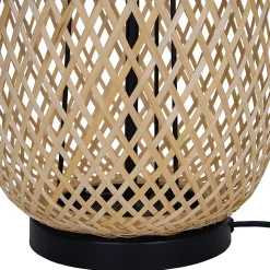 Lampadaire Kasungu E27 60w IP20 ø28 x h. 95,5 cm GoodHome coloris naturel
