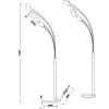 Lampadaire Led 5 lampes culot E14 - Trio - Dito