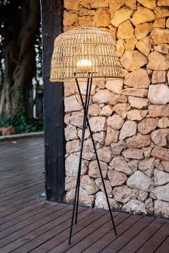 Lampadaire LED intégrée Amalfi Dimmable IP54 ø49x148cm Battery New Garden
