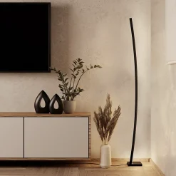 Lampadaire LED intégrée Picacha IP20 29W L.15 x l.15 x H.162,5 cm Eglo noir