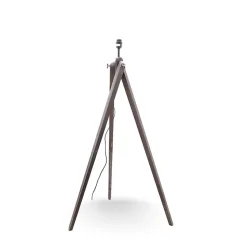 Lampadaire Marron 150cm Modèle Deep Trepied Old Wood Mac-andrews