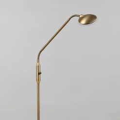 Lampadaire moderne bronze avec LED - Eva