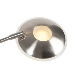 Lampadaire moderne en acier avec LED et bras de lecture - Ibiza