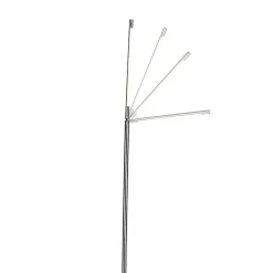 Lampadaire moderne en acier avec LED - Berdien