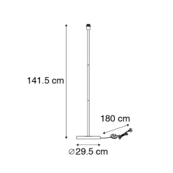 Lampadaire moderne en laiton - Kaso